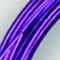 The Ribbon People 2mm Dark Purple Designer Aluminum Wire- Approximately 63 Yards
